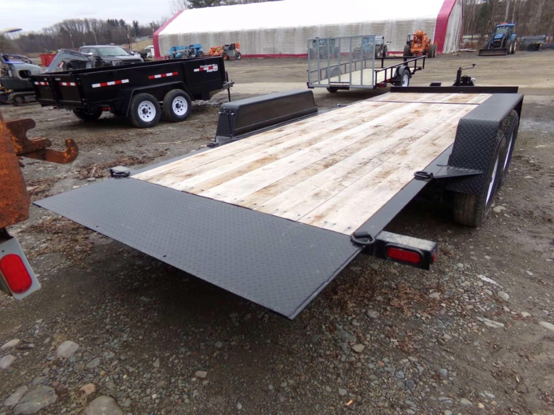New, 2024 Cross Country 7 HD20TD Equipment Trailer, Tandem Axle, 16' Tilt Deck, 4' Stationary - Image 3 of 5