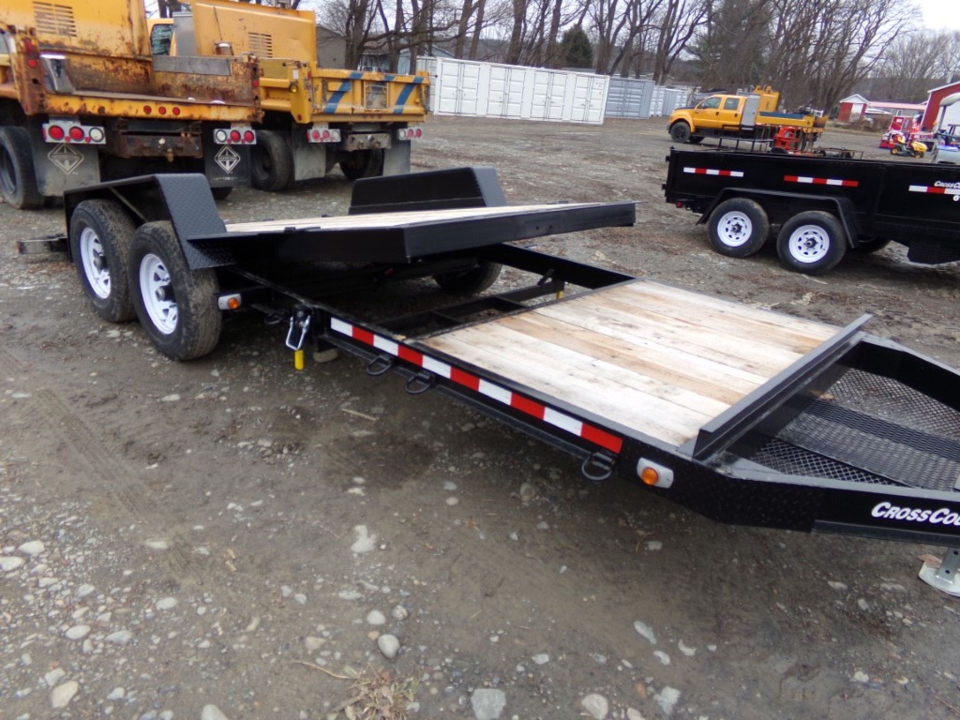 New, 2024 Cross Country 7 HD20TD Equipment Trailer, Tandem Axle, 16' Tilt Deck, 4' Stationary - Image 5 of 5