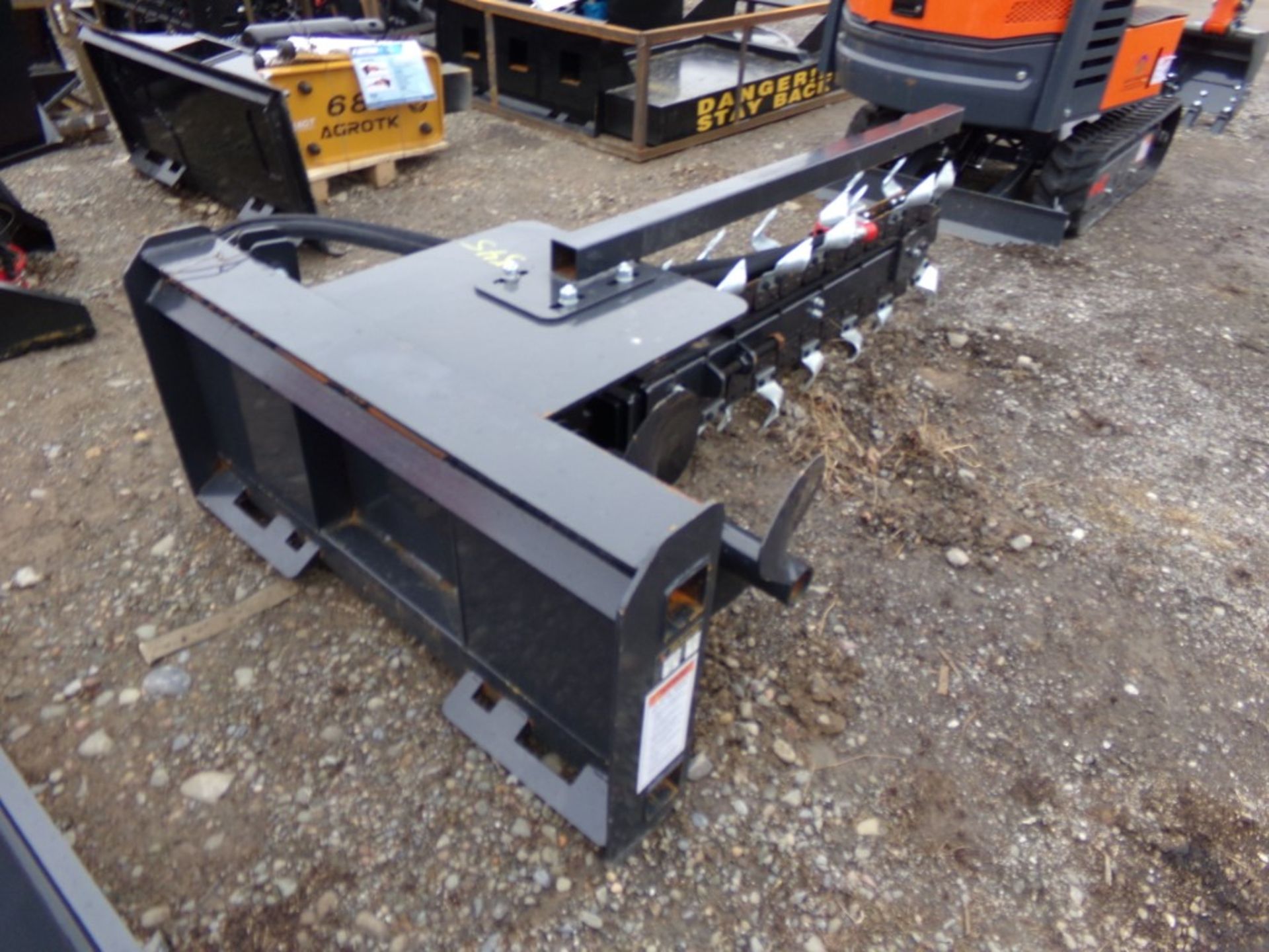 New, Wolverine Trencher For Skid Steer, Serial #: ZW-02256 - Image 2 of 2