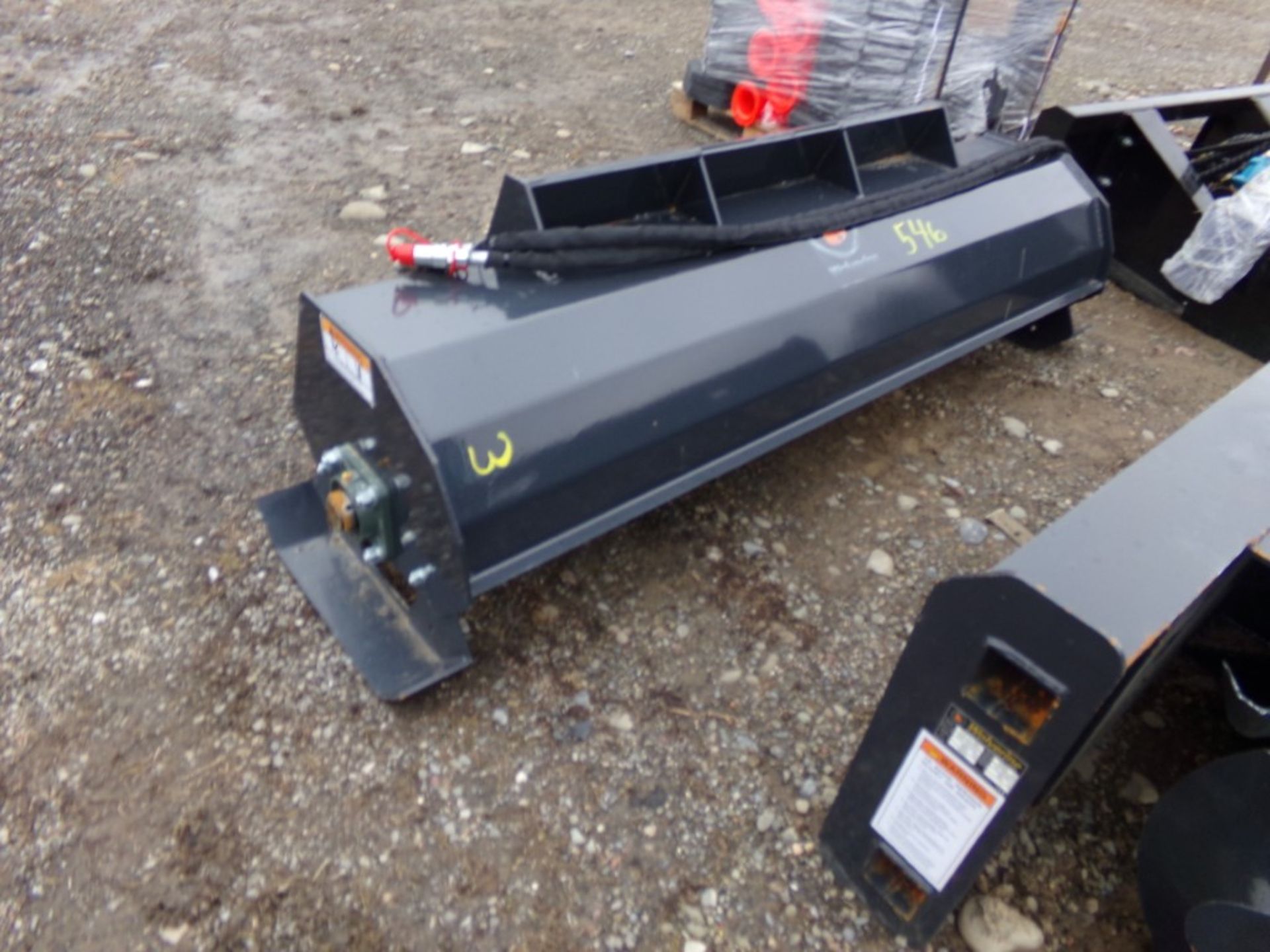 New, Wolverine Hydraulic Rototiller For Skid Steer, Serial #: ZW-01722