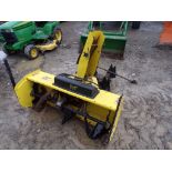 John Deere 47'' Quick Hitch Snow Blower Attachment with Mount