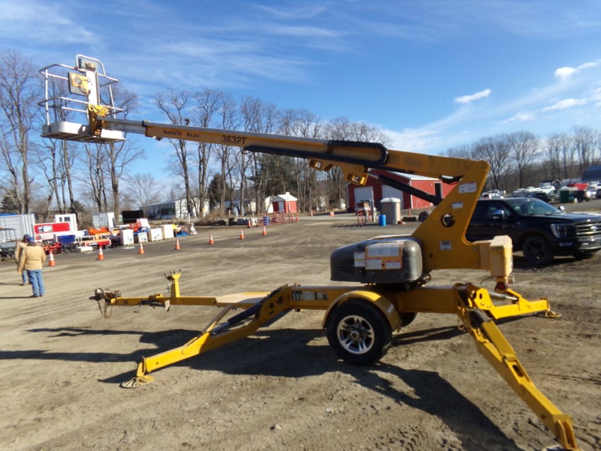 2013 Haulotte Bil Jax 3632T, Tow-Behind Boom Lift, Electric, Works But Batteries Don't Last Long, - Image 3 of 5