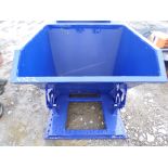 New Blue Garbage Tipper for Fork Lift