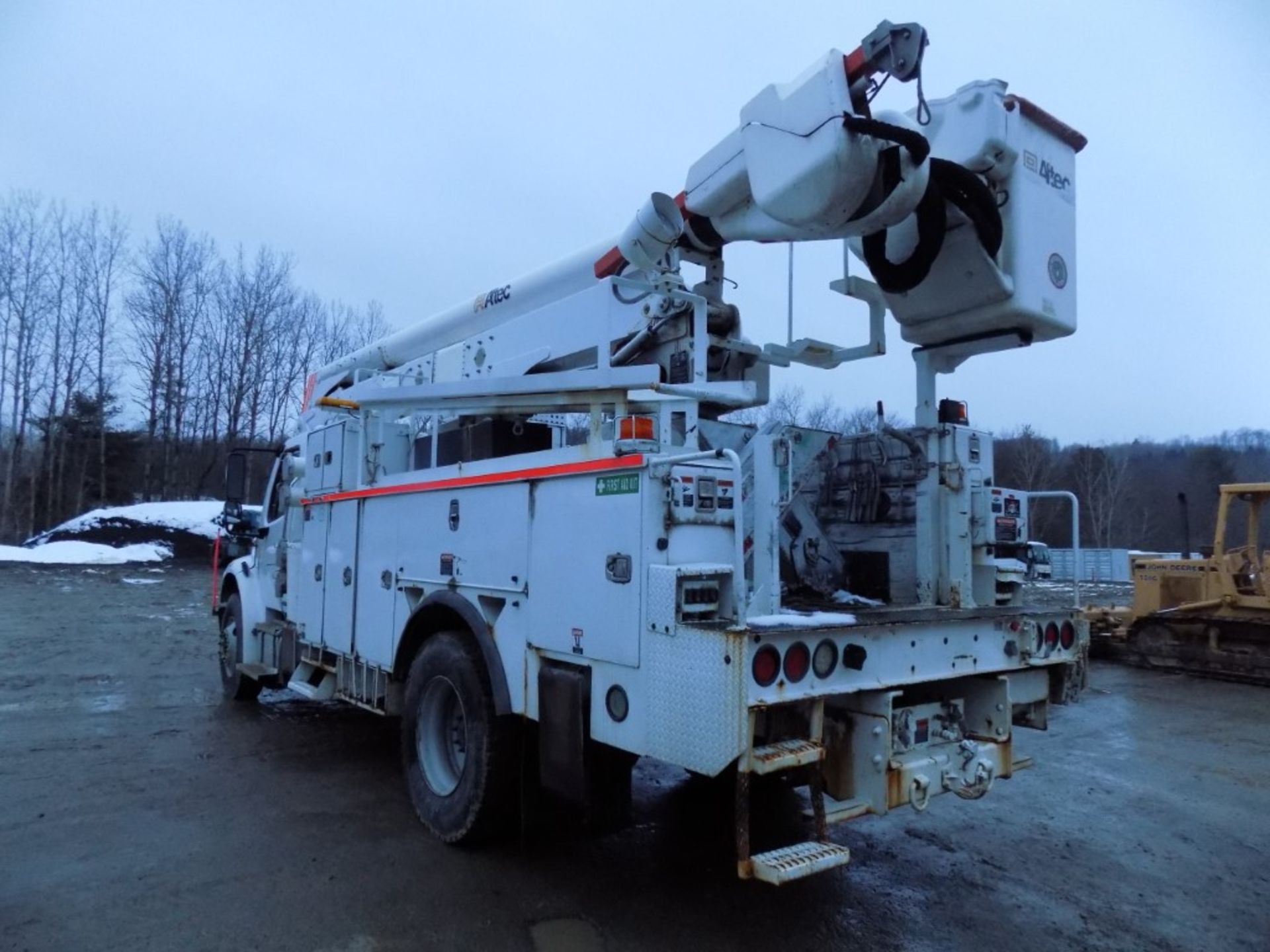 2012 Freightliner Business Class M2 Bucket Truck, Altec 55' Boom on Body with Down Riggers, 2 WD, - Image 2 of 9