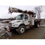 2011 Freightliner M2, AWD, Auger/Crane Truck, DM 45-T, Auger Body, 6.7 Cummins Dsl. Engine,