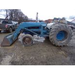 Ford 5000 2 WD Tractor with Loader, Gas, Single Rear Hydraulics, PTO, 3PT, Good Tread, 2450 Hrs