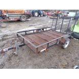 2012 CarryOn 5' x 8' Landscape Trailer with Drop Down Gate, Vin #: 4YMUL081XCV018435 - OPEN TO ALL