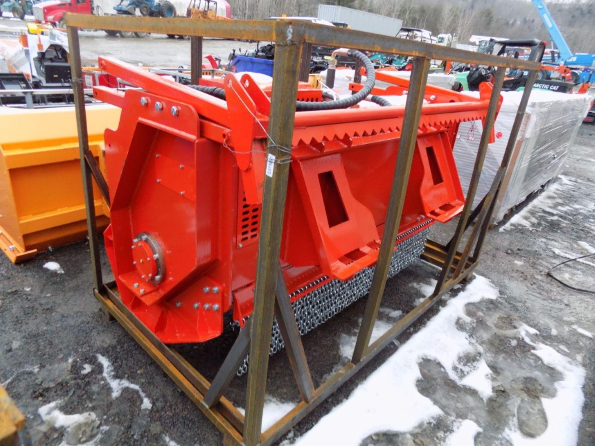 New Top Cat 63'' Working Area Mulcher for Skid Steer, M/N SSFM81 - Image 2 of 2