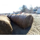 (10) Round Bales, Mostly First Cut (Late Cute?), Sold By The Bale (10 X BID PRICE)