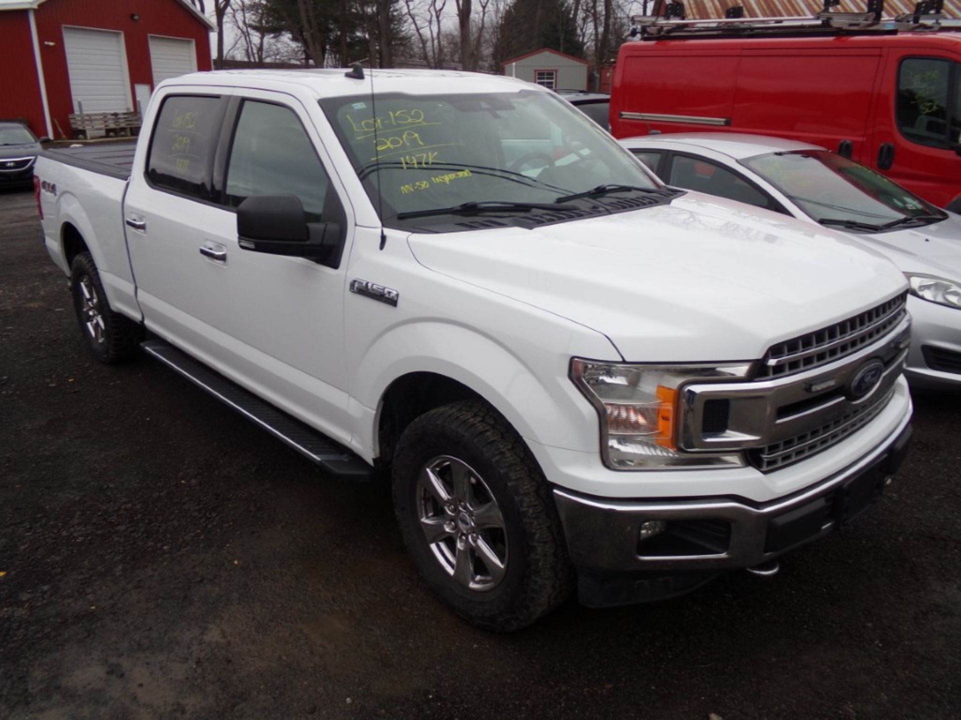 2019 Ford F150 XLT, 4x4, Crew Cab, Toneau Cover, 5.0 V8 Eng, Loaded, White, 147,244 Mi, Vin# - Image 6 of 6