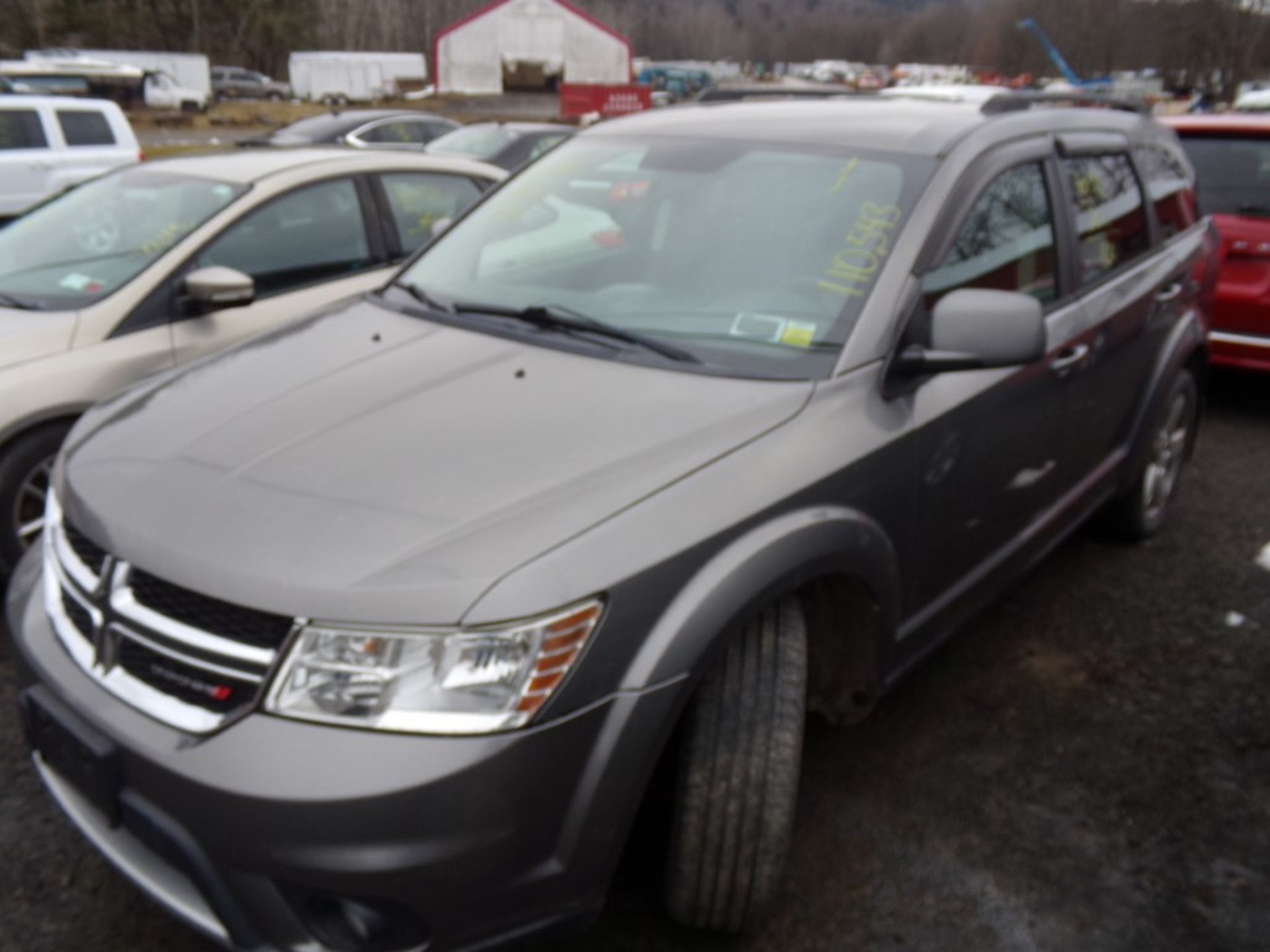 2012 Dodge Journey SXT, AWD, Grey, 3rd Row Seating, 110,543 Miles, VIN#: 3C4PDDBG9CT397588 - OPEN TO