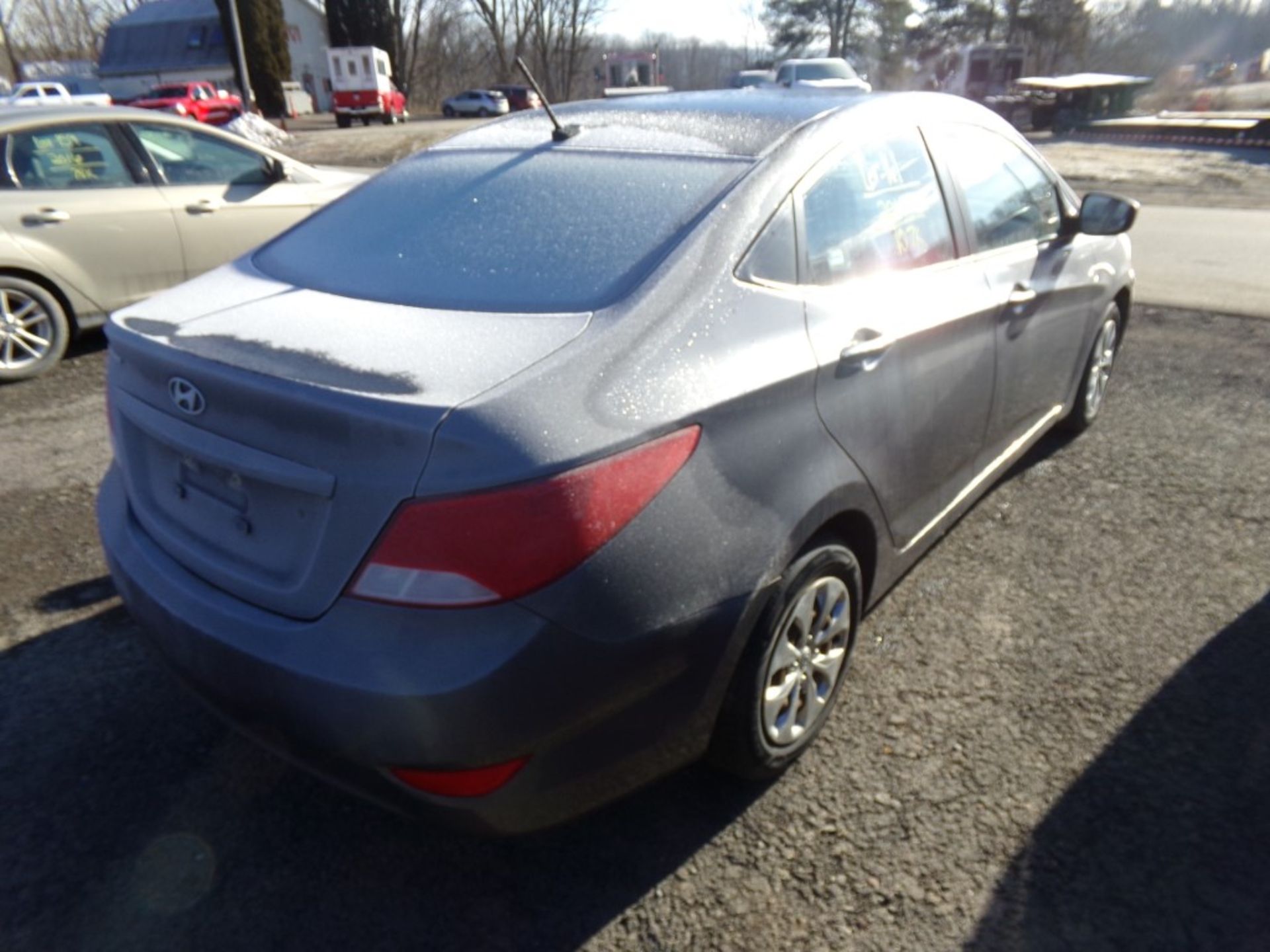 2015 Hyundai Accent GLS, Gray, 107,416 Miles, VIN# KMHCT4AE2FU914723 - OPEN TO ALL BUYERS, SMALL - Image 3 of 6