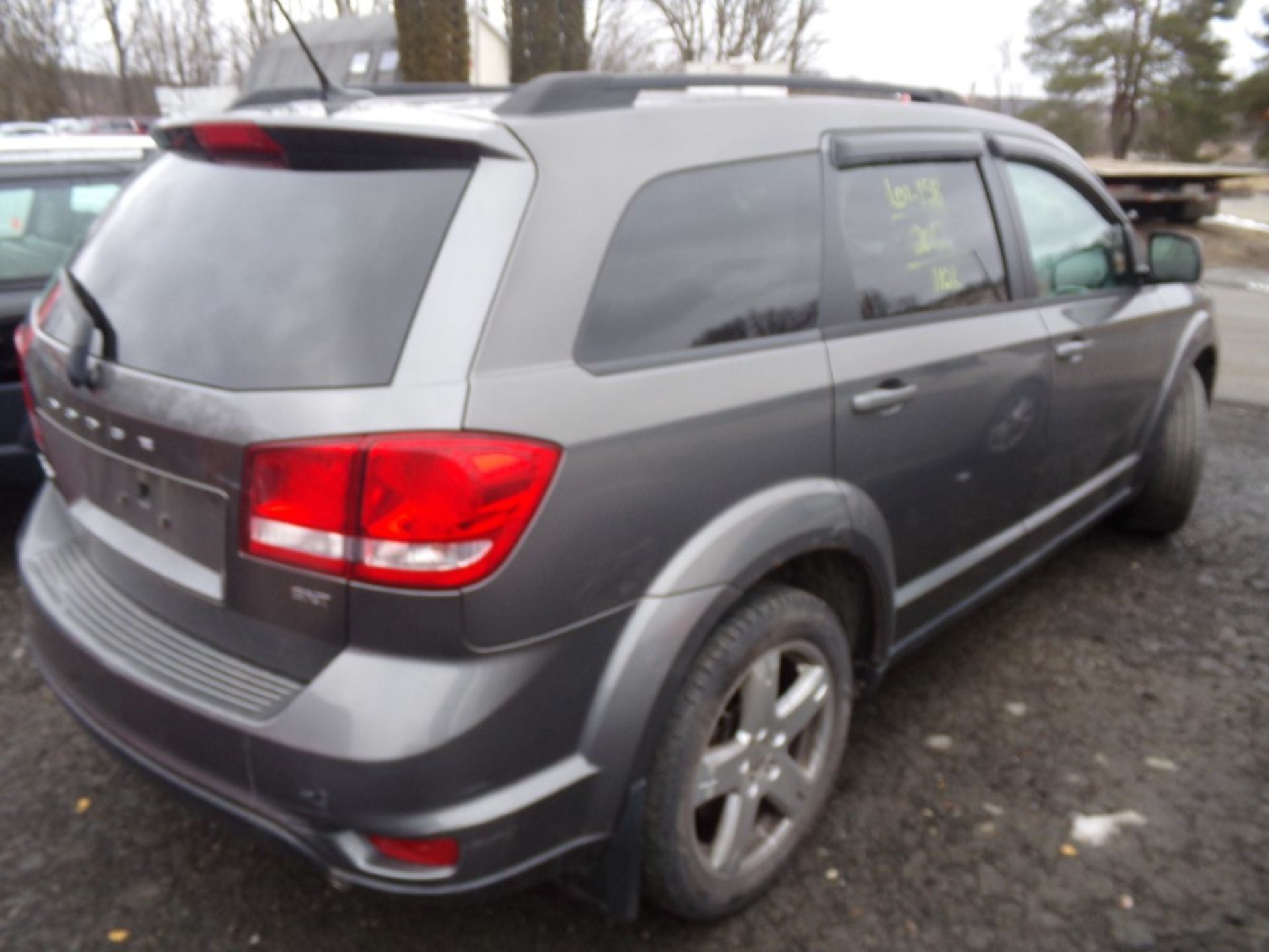 2012 Dodge Journey SXT, AWD, Grey, 3rd Row Seating, 110,543 Miles, VIN#: 3C4PDDBG9CT397588 - OPEN TO - Image 3 of 4