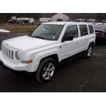 2015 Jeep Patriot Trail Rated 4x4, White, 159,635 Miles, VIN#: 1C4NJRFB5FD365193,SOME SCRATCHES ON