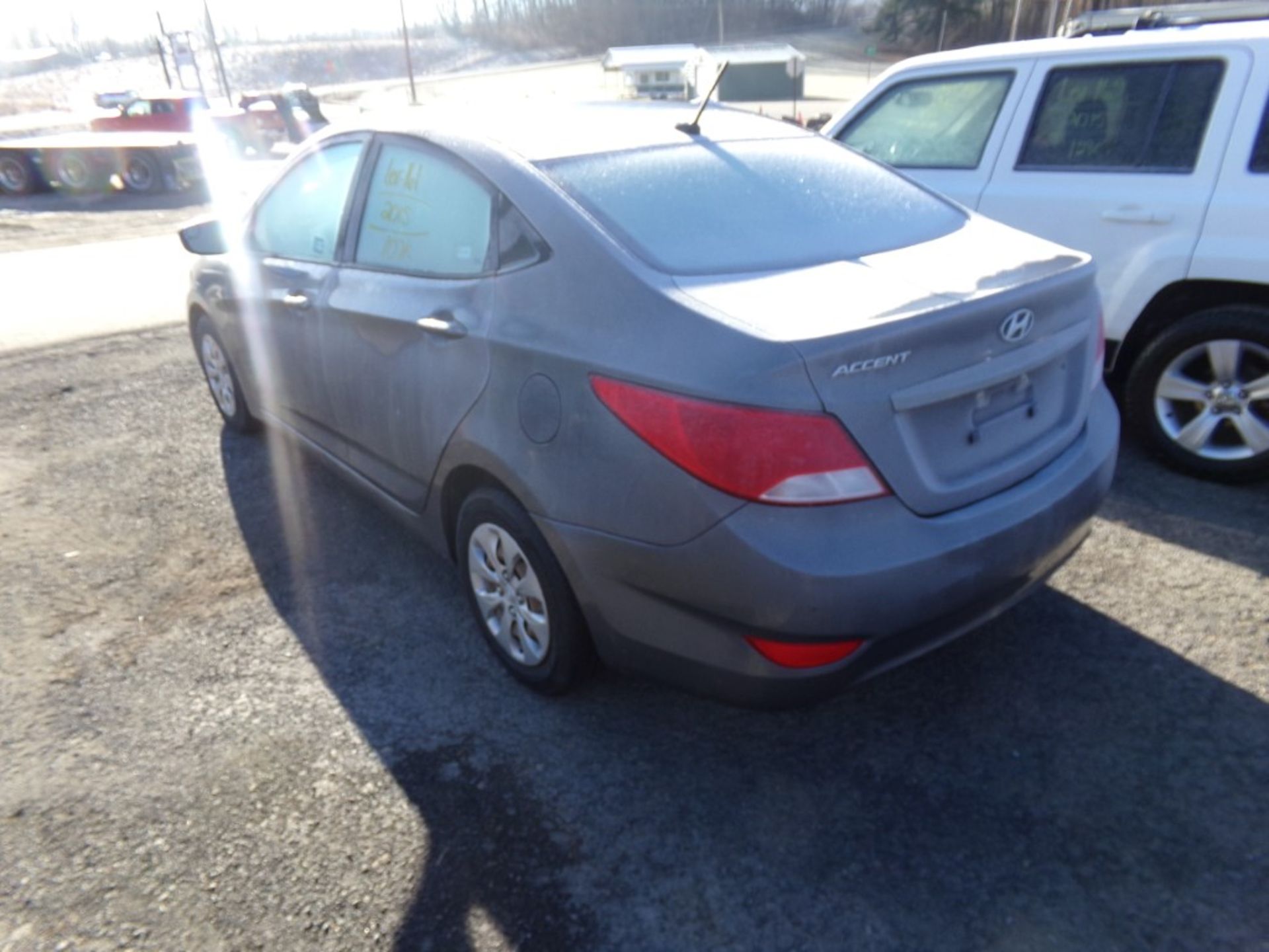 2015 Hyundai Accent GLS, Gray, 107,416 Miles, VIN# KMHCT4AE2FU914723 - OPEN TO ALL BUYERS, SMALL - Image 2 of 6