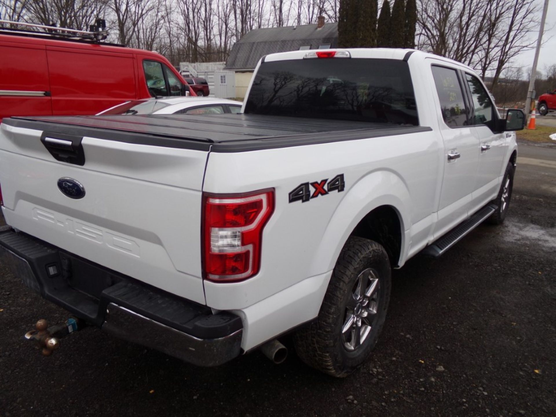 2019 Ford F150 XLT, 4x4, Crew Cab, Toneau Cover, 5.0 V8 Eng, Loaded, White, 147,244 Mi, Vin# - Image 3 of 6