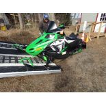 2010 Artic Cat F8 Snow Pro Snowmobile, Electric Start, Hand Warmers, Reverse, VIN#:4UF10SNW4AT112760