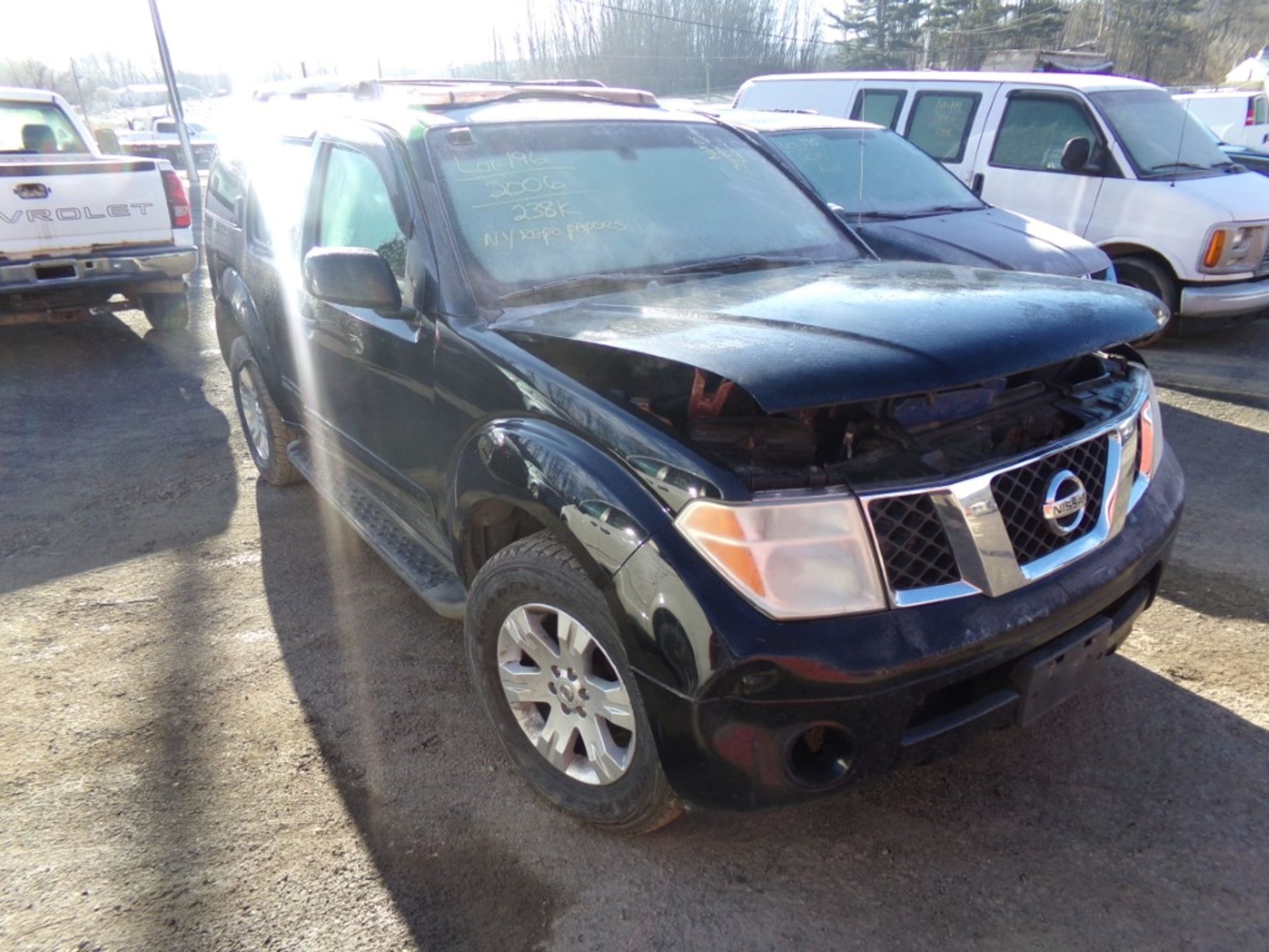 2006 Nissan Pathfinder LE, 4x4, Leather, Sunroof, 3rd Row Seating, Black, 238,502 Miles, VIN#: - Image 6 of 6