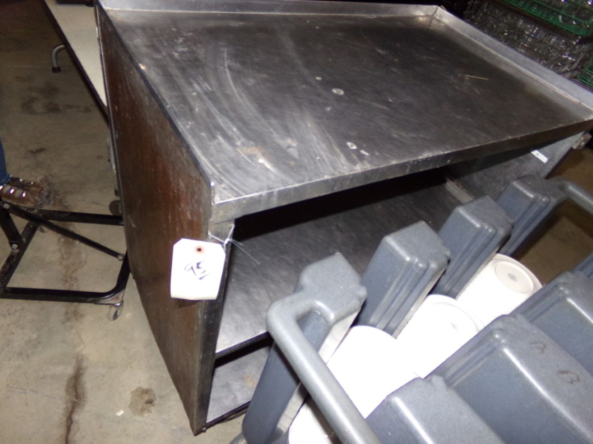 Stainless Steel Cart, 3 Tier, 36'' X 21'' X 37''