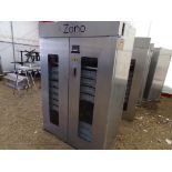 ZONO Disinfecting Cabinet With 2 Carts s/n44485, (In Tent Building)