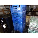 (17) Pepsi Bottle Racks, Blue