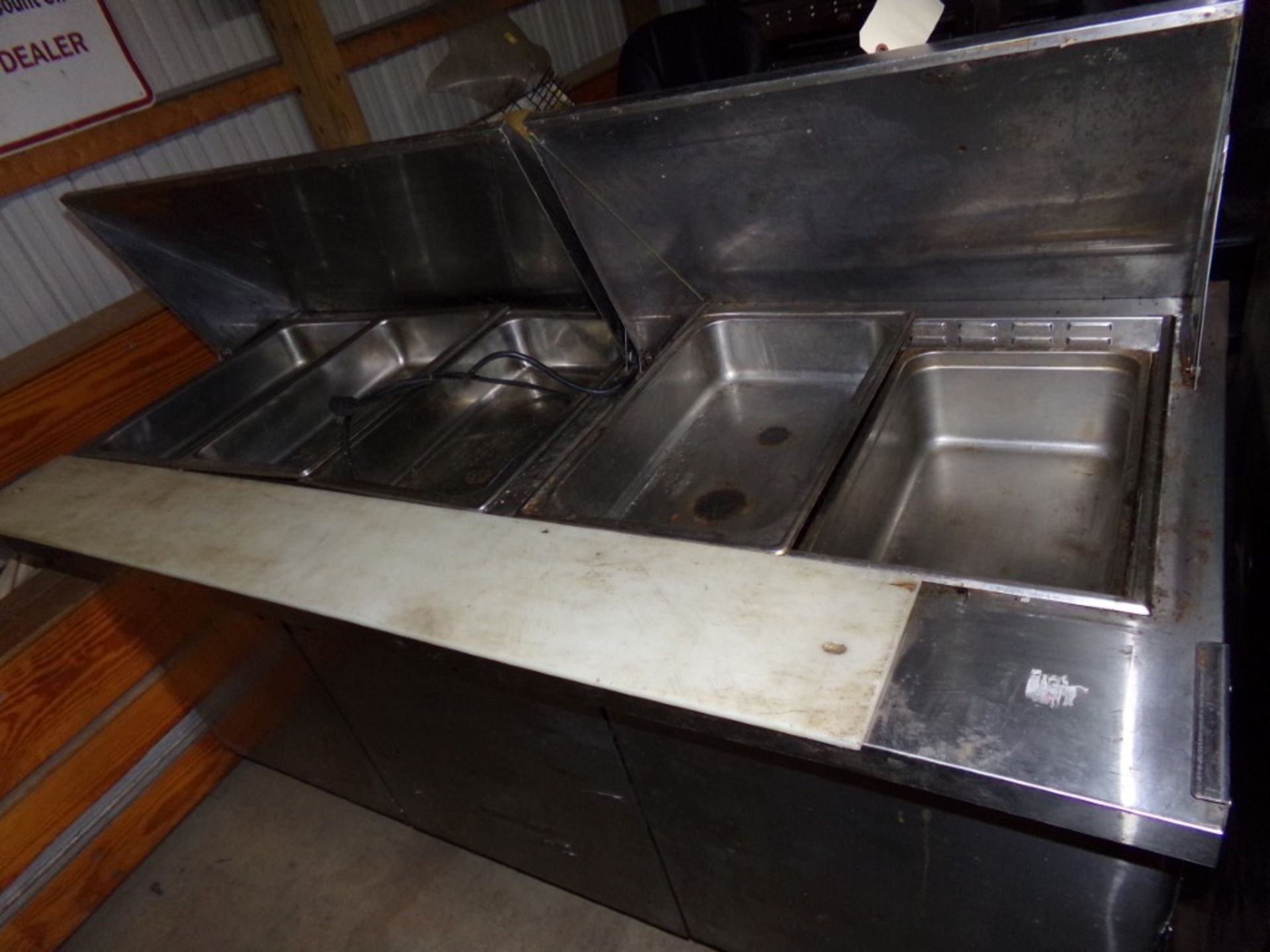 Refrigerated Sandwich Station, Magali, With (5) S.S. Pans, 73'' X 34'' X 47'', 110V - Image 2 of 2