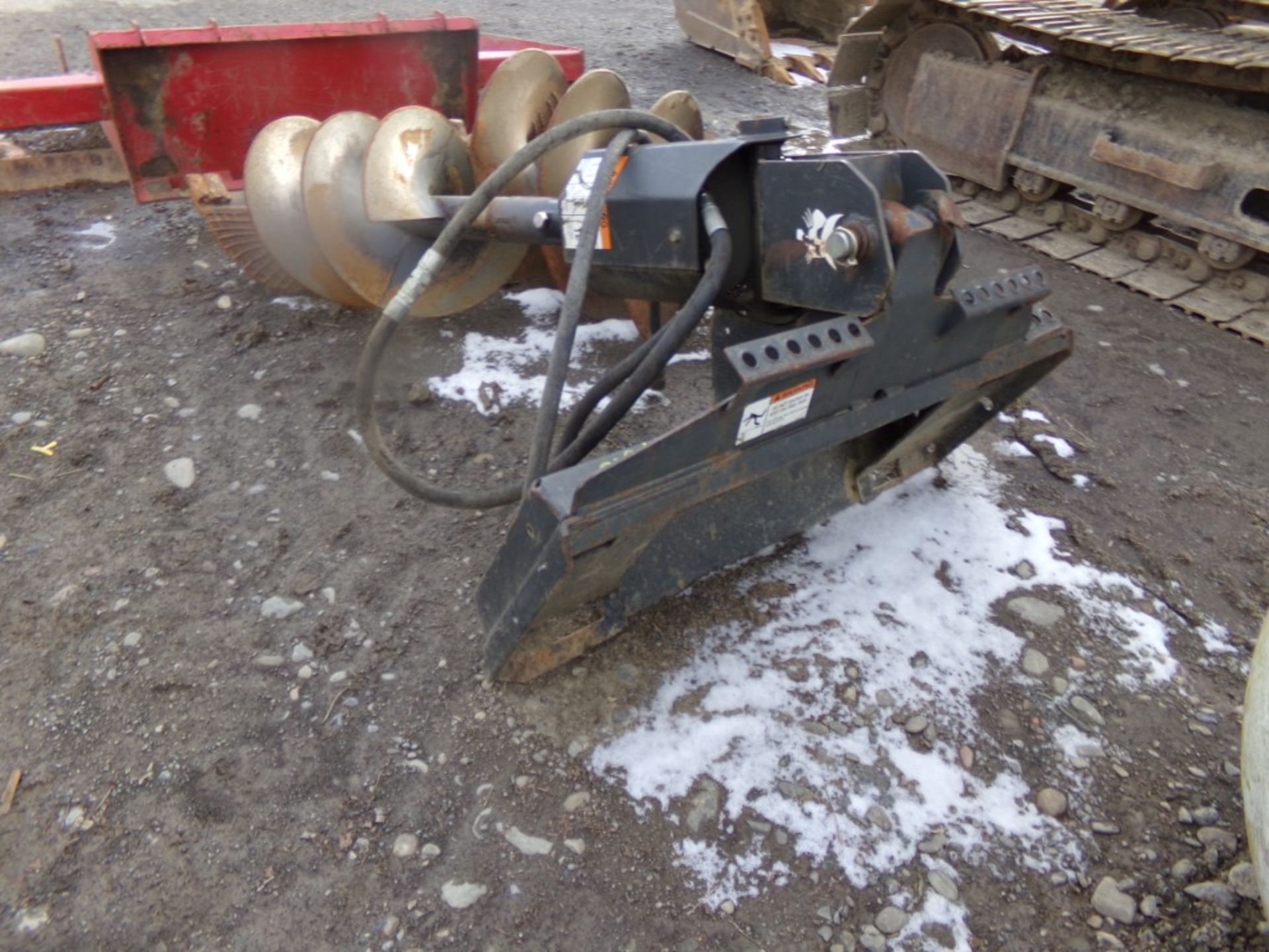 Bobcat 15C Hydraulic Auger For SSL With 18'' Auger Bit - Image 2 of 2