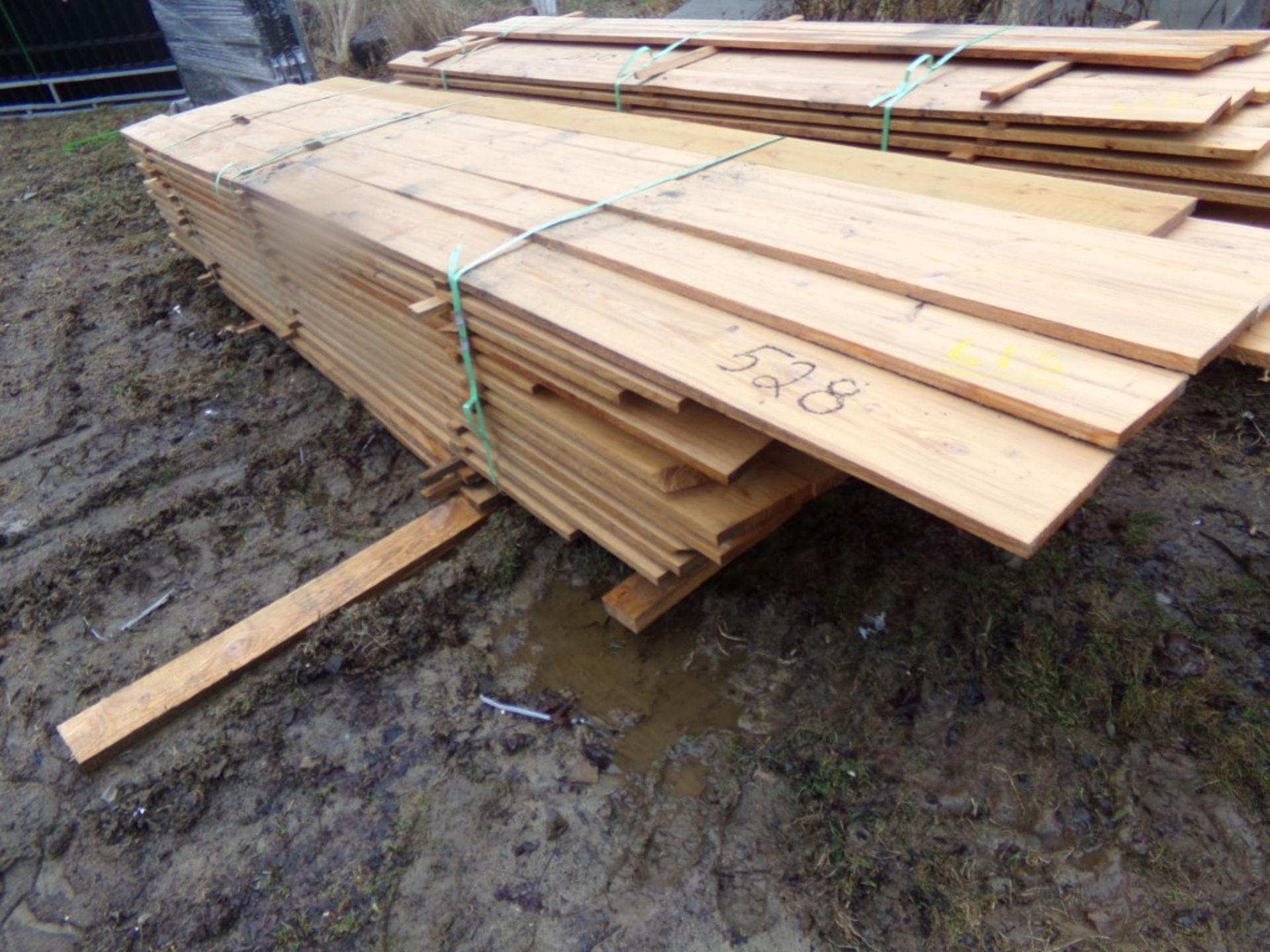 528 Board Feet Of 1'' Rough-Cut Lumber, Assorted Simensions,Sold By The Board (528 X BID PRICE)