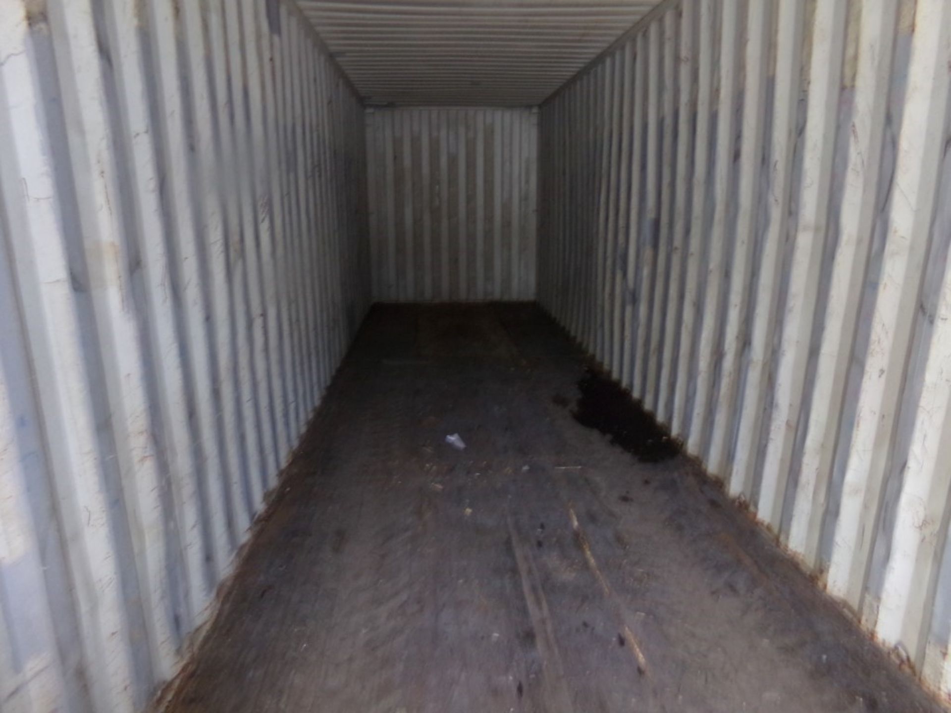 Green 40' Storage Container, Used, Barn Doors on 1 End, Cont#DFSU6055832 - Bild 4 aus 4