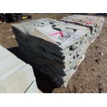 Pallet With 192SF of Snapped Edge Bluestone Colonial Wall Stone, Varying Thickness, Sold by the