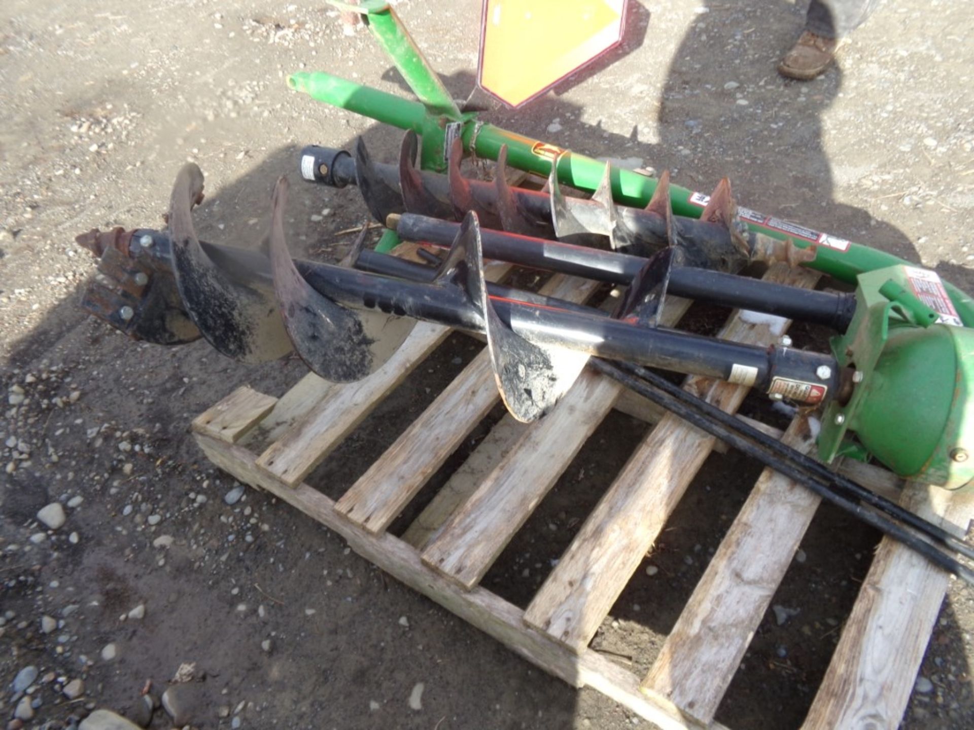 John Deere, 3 PTH, Post Hole Auger w/2 Bits, 12'' And 9'' Bits - Image 2 of 2