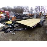 2024 Cross Country New T/A 6' x 16' Equipment Trailer, Drop-Down, Galvanized Ramps, 4HD16, VIN#: