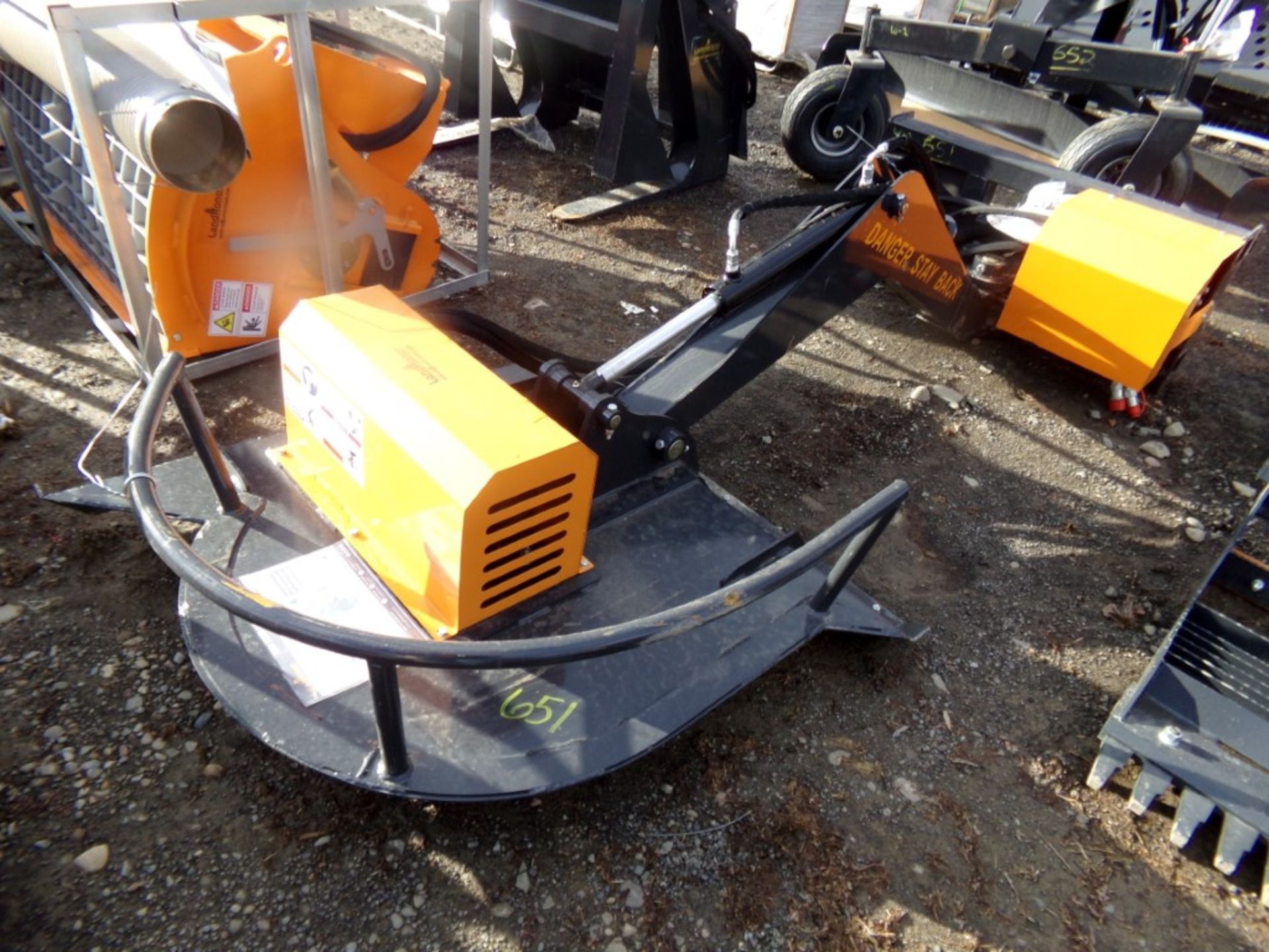 New, Land Honor, Skid Steer, Articulating, Brush Cutter, 68'' Wide, Model ABC-13-125A