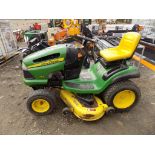 John Deere 145, Automatic, Riding Mower w/Deck, 22 HP, Briggs & Stratton Engine, S/N: 023971