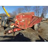 H&S Top Shot 5126 Tandem Axle Right Side Discharge Manure Spreader