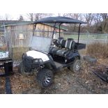 Black,Yamaha, Gas Powered, Golf Cart,Canopy And Windshield, Steel Utility Box, Liifted Suspension,