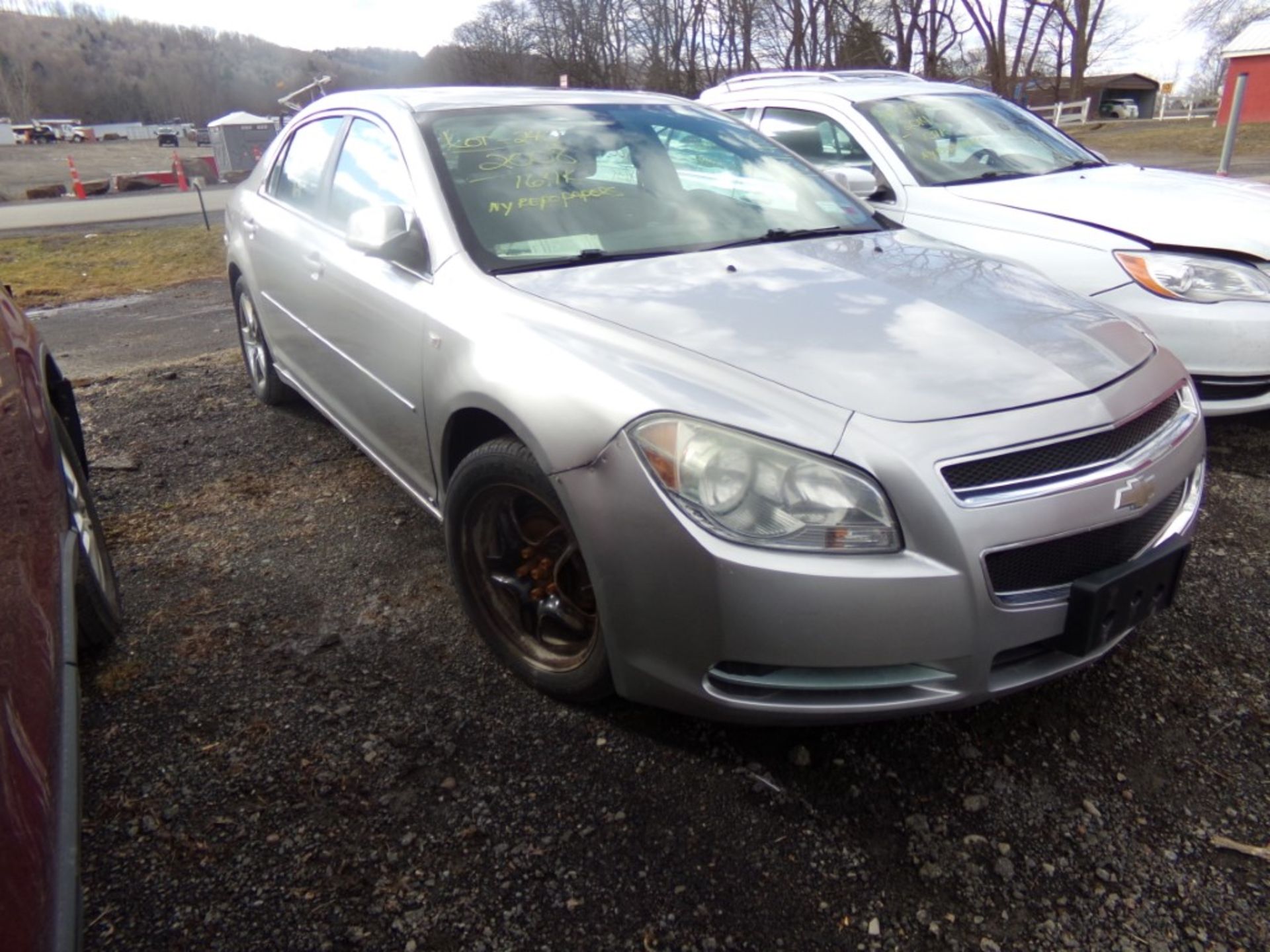 2008 Chevrolet Malibu LT,Silver, 164,418 Miles, VIN#: 1G1ZH57BX8F291001, BLOWN ENGINE, INOP, - Bild 4 aus 9