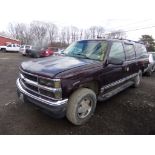 1997 Chevrolet Suburban LS 4X4, Maroon, 271,971 Miles, VIN#: 1GNFK16R9VJ430683 - OPEN TO ALL BUYERS,