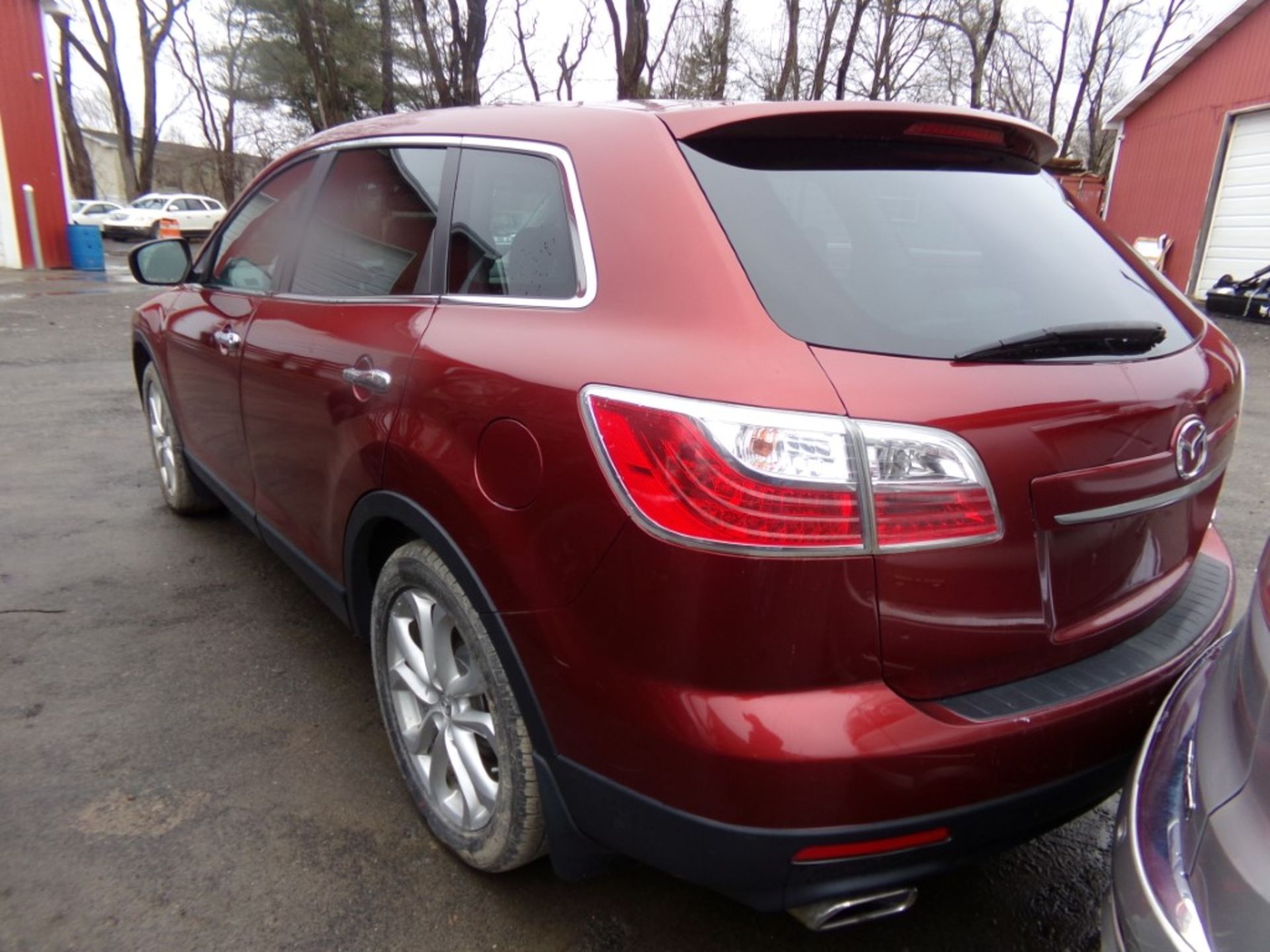 2011 Mazda CX9, AWD, Auto, Maroon, Heated Leather Seats, Sunroof, Navigation, Has New Tires, - Image 2 of 8