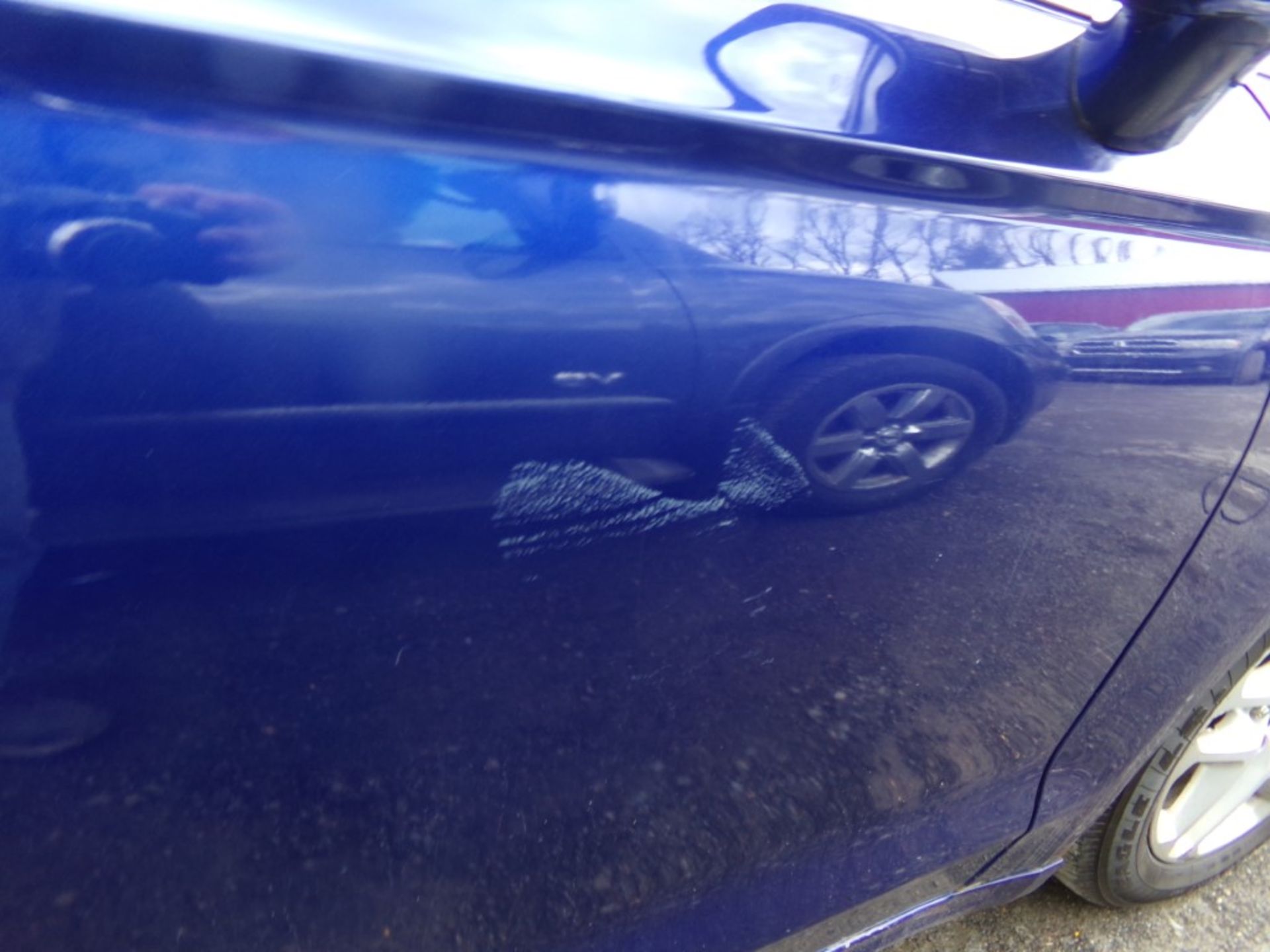 2014 Ford Fusion SE, Blue, 174,739 Miles, VIN#1FA6P0H7XE5365423, AIR BAG LIGHT IS ON, MINOR DAMAGE - Bild 16 aus 18