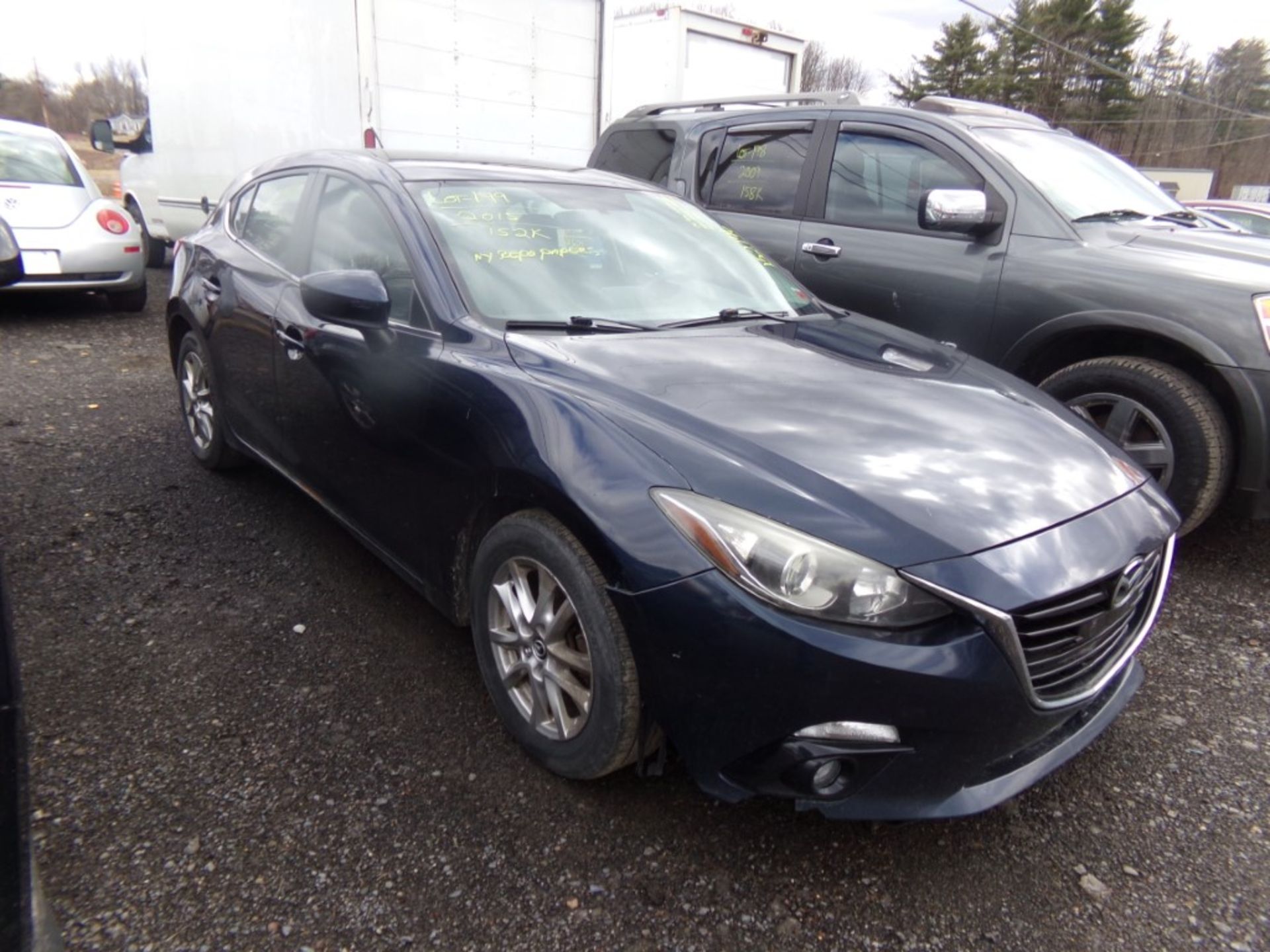 2015 Mazda 3i Touring, Black, 152,146 Miles, VIN#JM1BM1L78F1227788, CHECK ENGINE LIGHT IS ON, NAV - Image 8 of 13