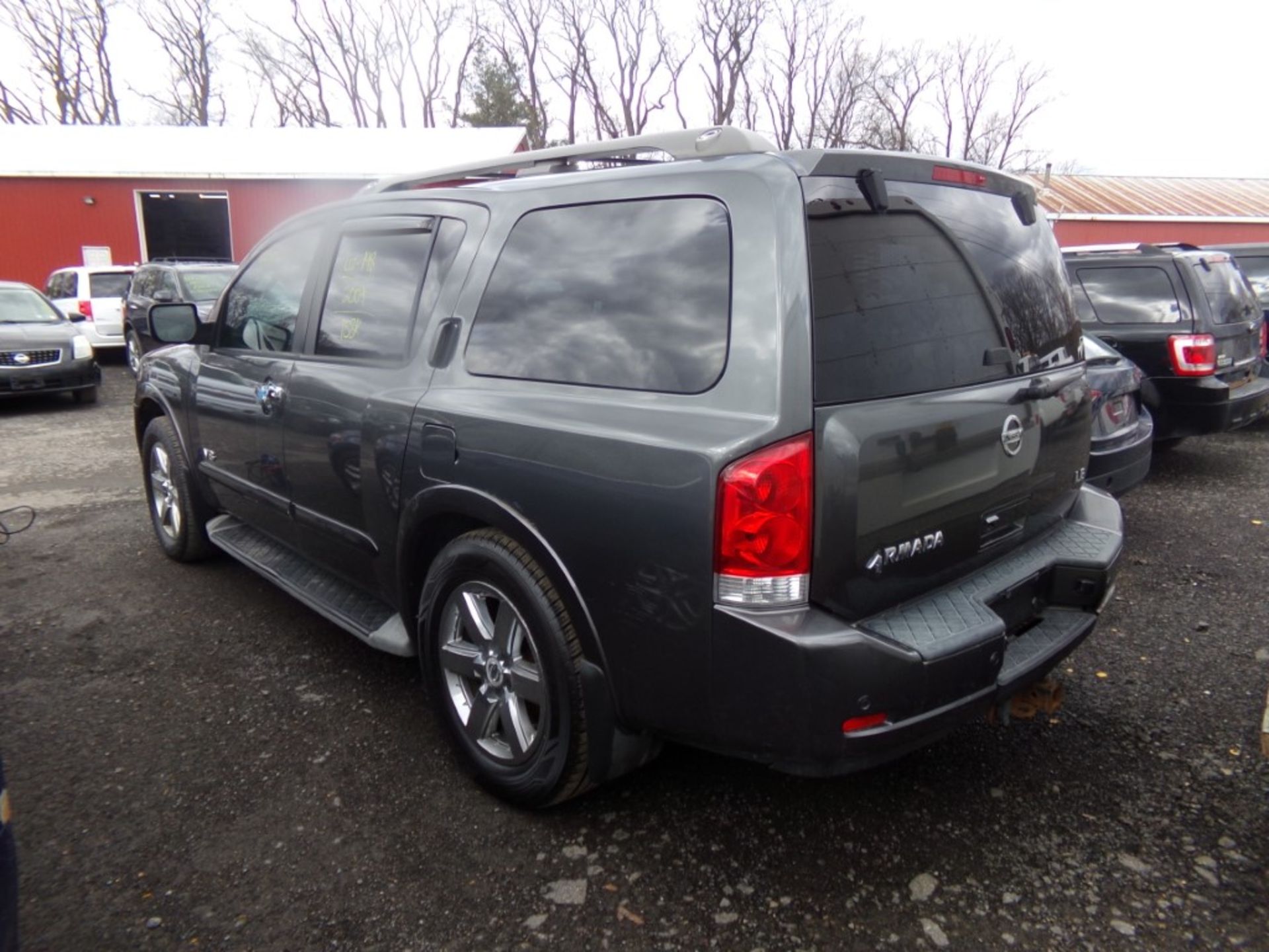 2009 Nissan Armada LE 4X4, Leather, Sunroof, 3rd Row Seating, Grey, 158,581 Miles, VIN# - Image 4 of 13