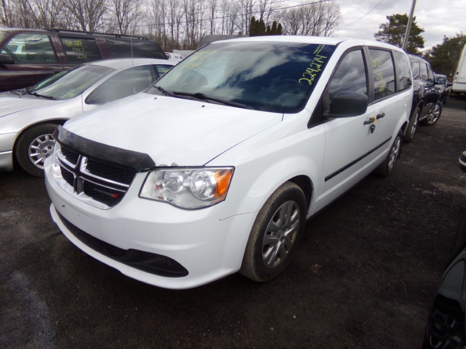 2016 Dodge Grand Caravan with Value Pkg., White, 224,274 Miles, Vin # 2C4RDGBG0GR131797, Air Bag