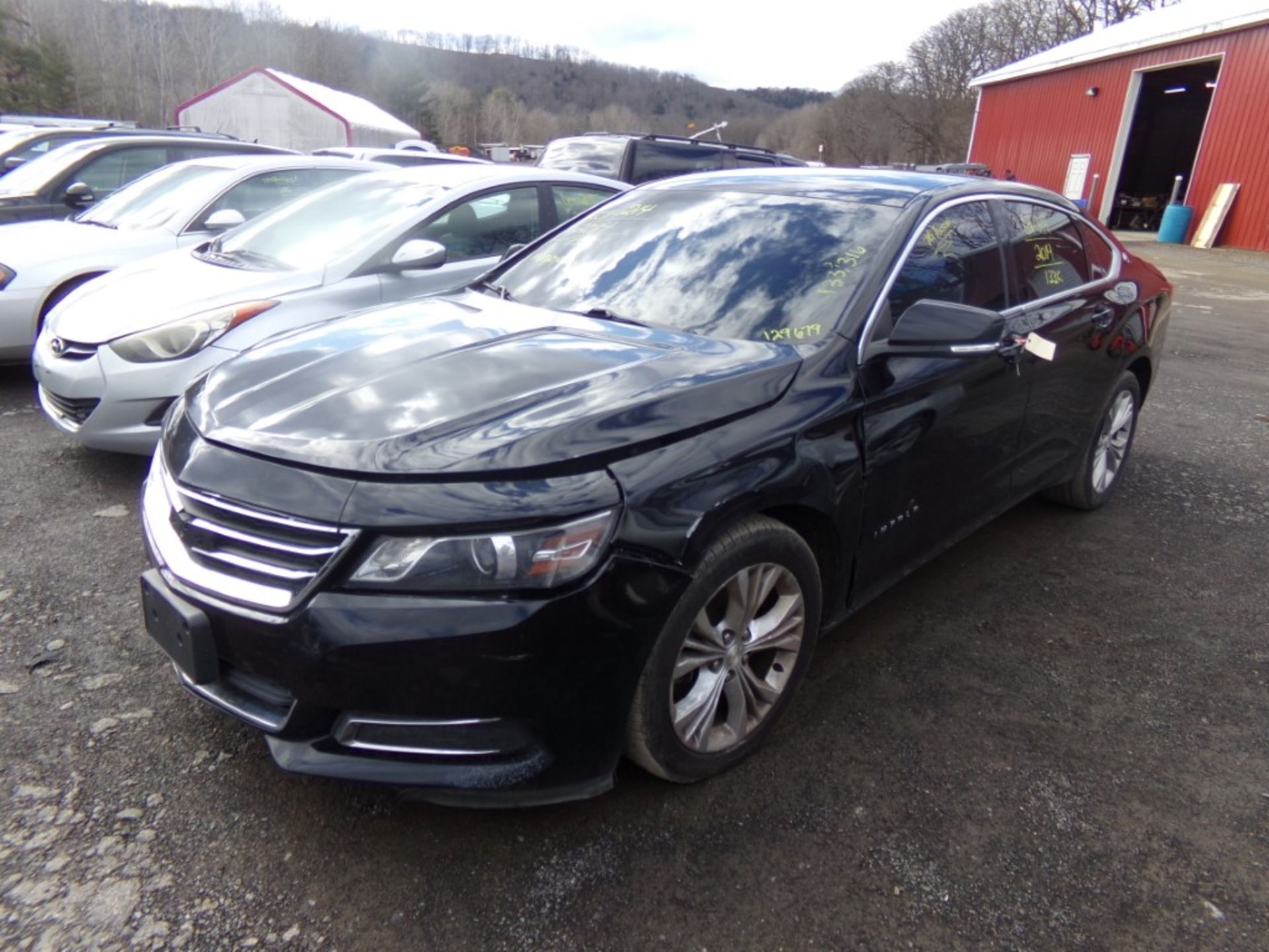 2014 Chevrolet Impala LT, Leather, Windows Are Tinted, Includig Front Windshield, Black, 133,313