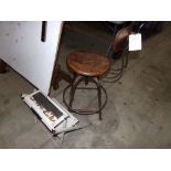 Drafting Chair and Small Step Stool