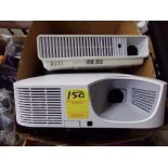 (2) Casio Data Projectors, XJ-F10X and XJ-M151, (1) Mount (NOT TESTED)