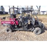 Kawasaki Mule-4-1- 4 Seat UTV, DAMAGE, MISSING PARTS, NEEDS EXTENSIVE WORK, HAS ENG, MISSING PARTS