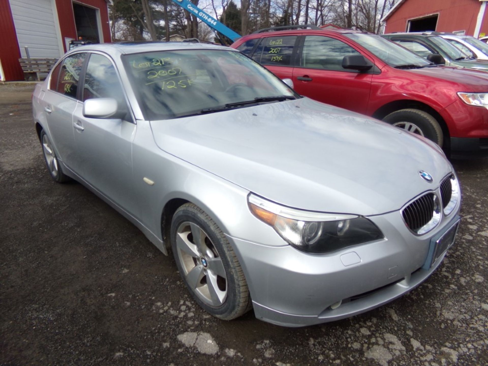2007 BMW 530XI, AWD, Leather, Sunroof, Silver, 125,062 Miles, VIN#WBANF73557CU22632 - OPEN TO ALL - Bild 4 aus 7