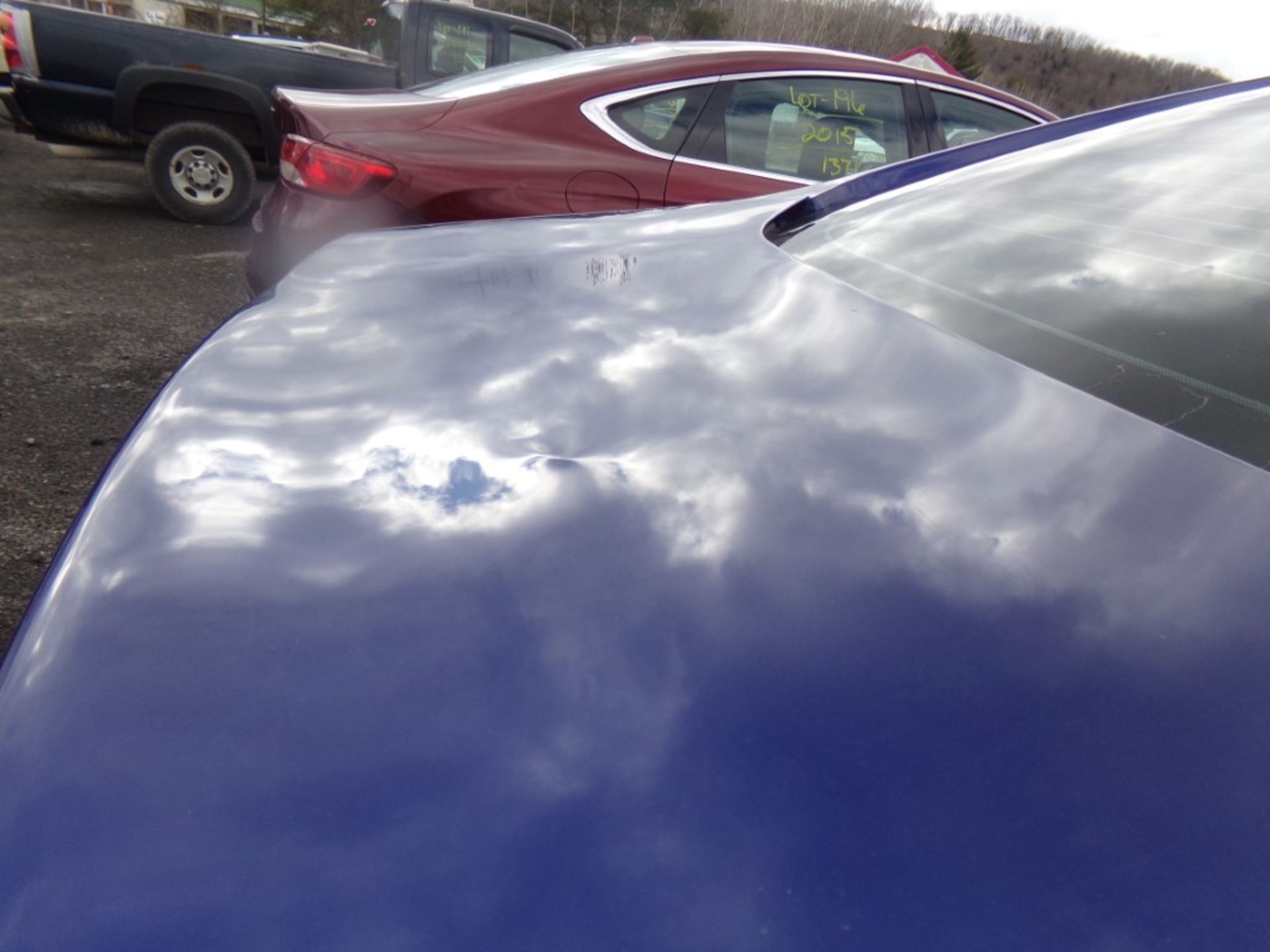 2014 Ford Fusion SE, Blue, 174,739 Miles, VIN#1FA6P0H7XE5365423, AIR BAG LIGHT IS ON, MINOR DAMAGE - Bild 13 aus 18