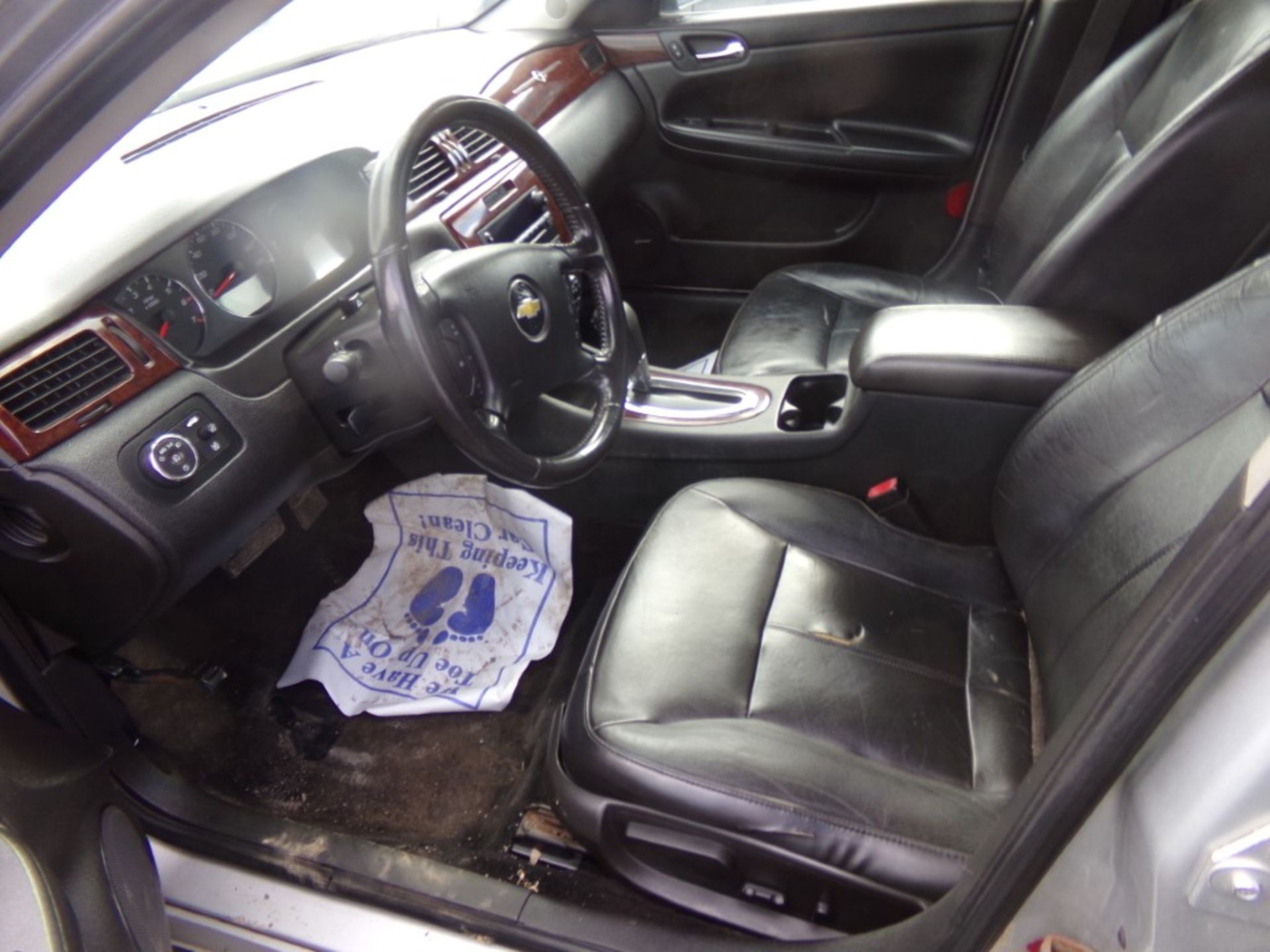 2011 Chevrolet Impala LTZ, Leather, Silver, 126,000 Miles, VIN#2G1WC5EM5B1189657, NEEDS FRAME - Bild 5 aus 15